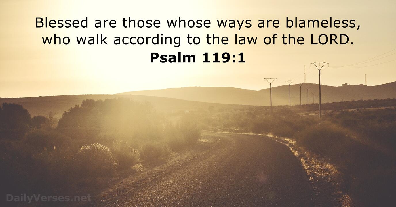 Psalm 119 1 Bible Verse DailyVerses