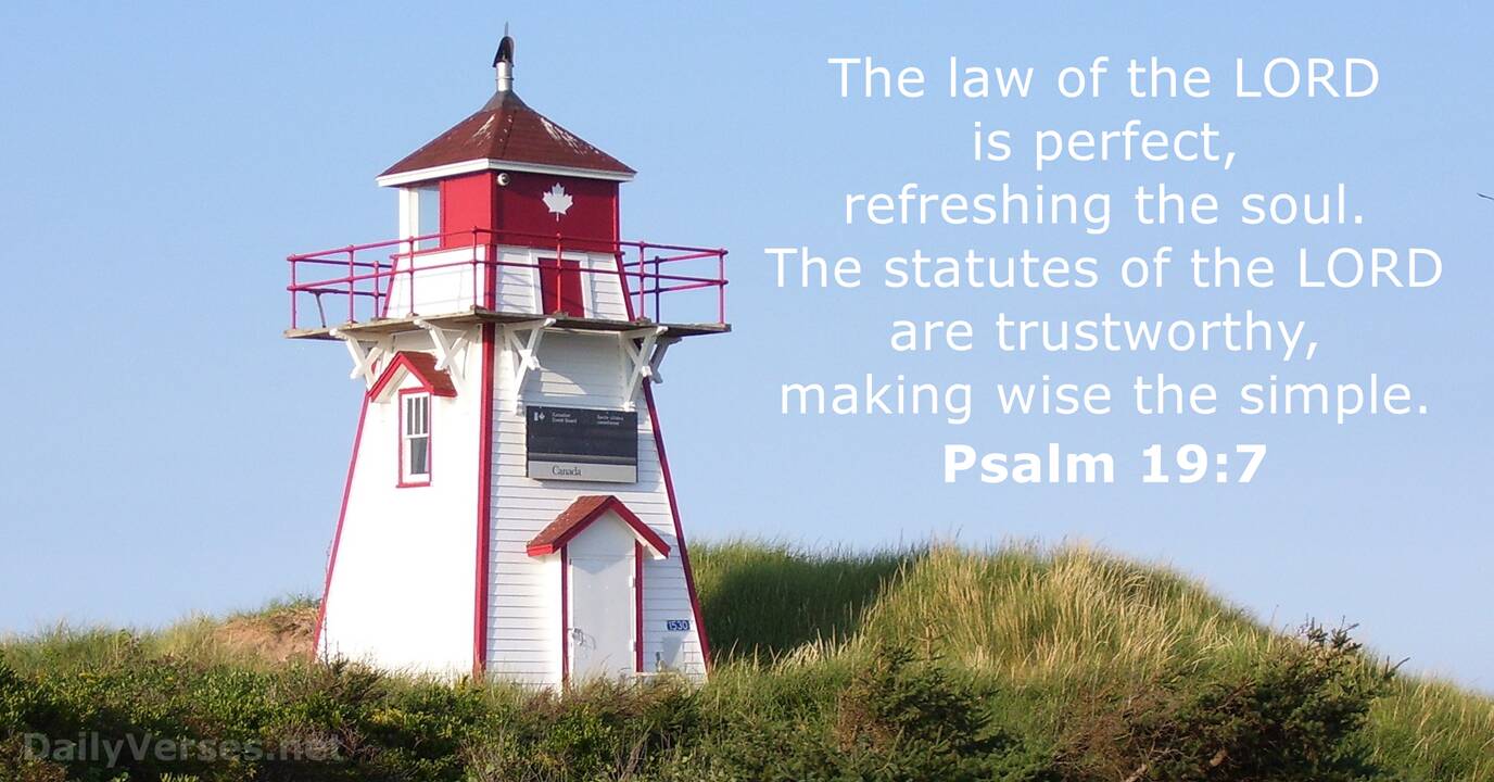 November 7 2020 Bible Verse Of The Day Psalm 19 7 DailyVerses