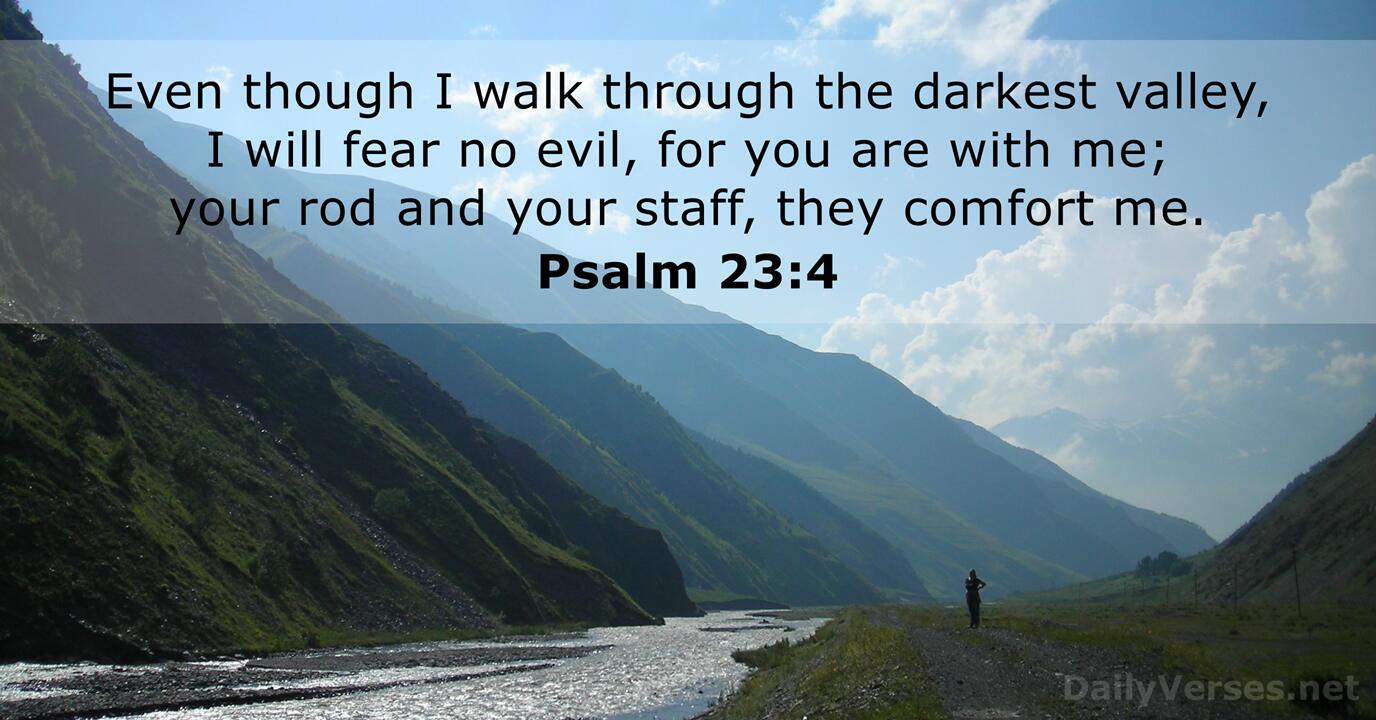 shadow of death bible verse