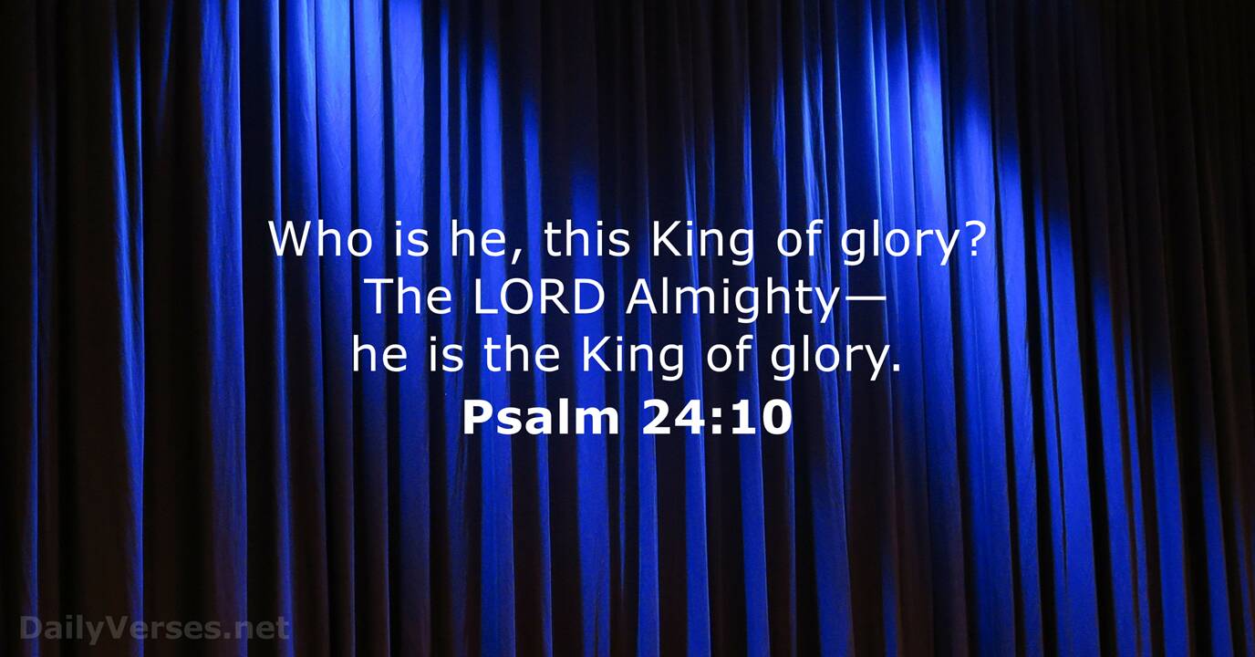 Psalm 24 10 Bible Verse DailyVerses