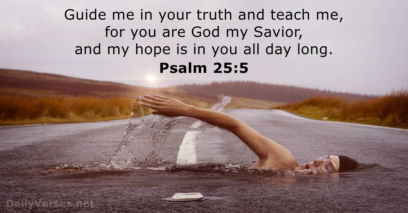November 20 2016 Bible Verse Of The Day Psalm 25 5 DailyVerses