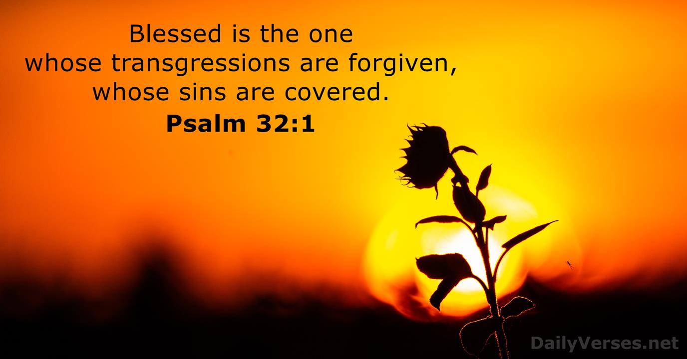 November 19 2020 Bible Verse Of The Day Psalm 32 1 DailyVerses