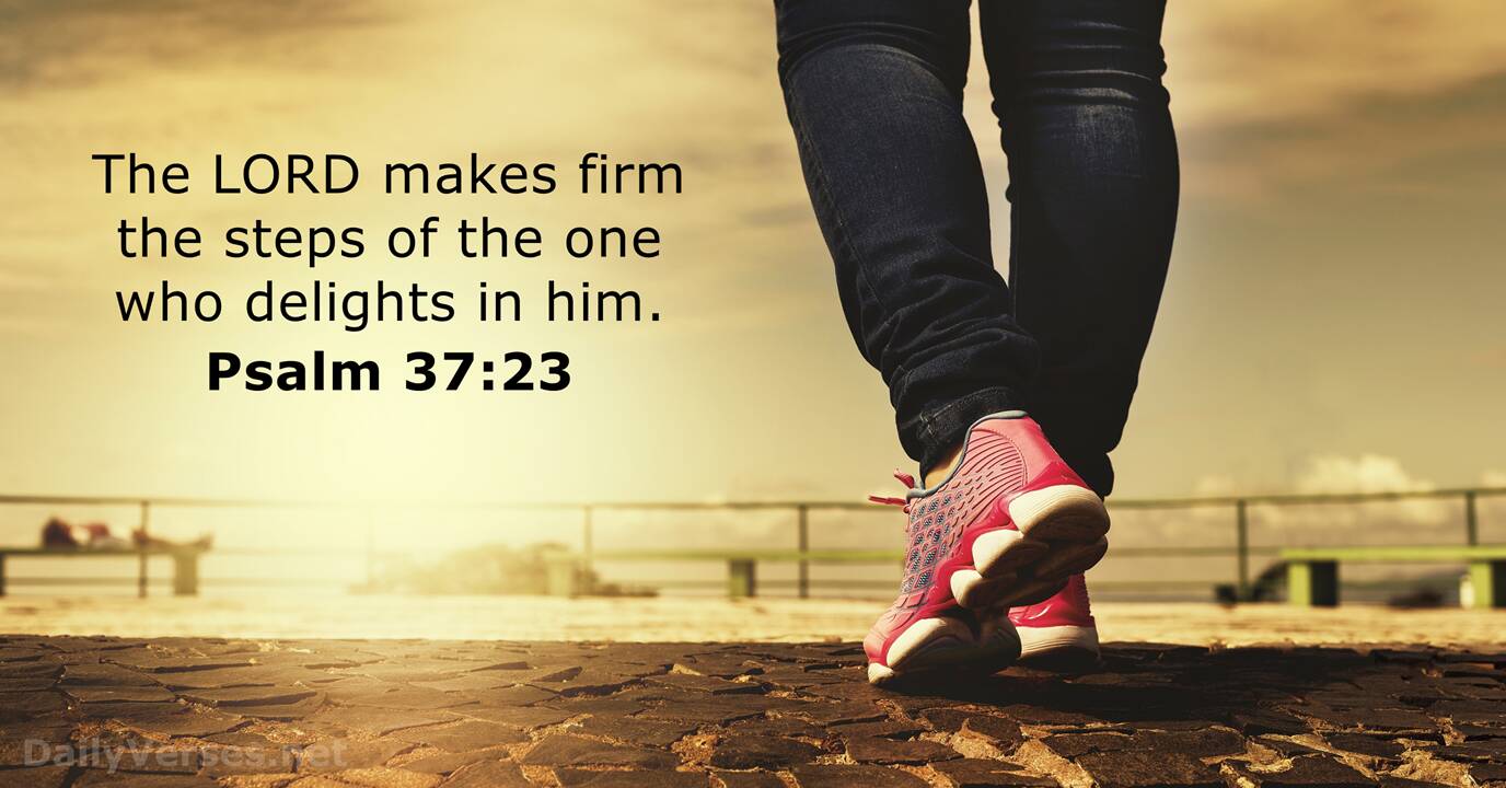Psalm 37 23 Bible Verse DailyVerses
