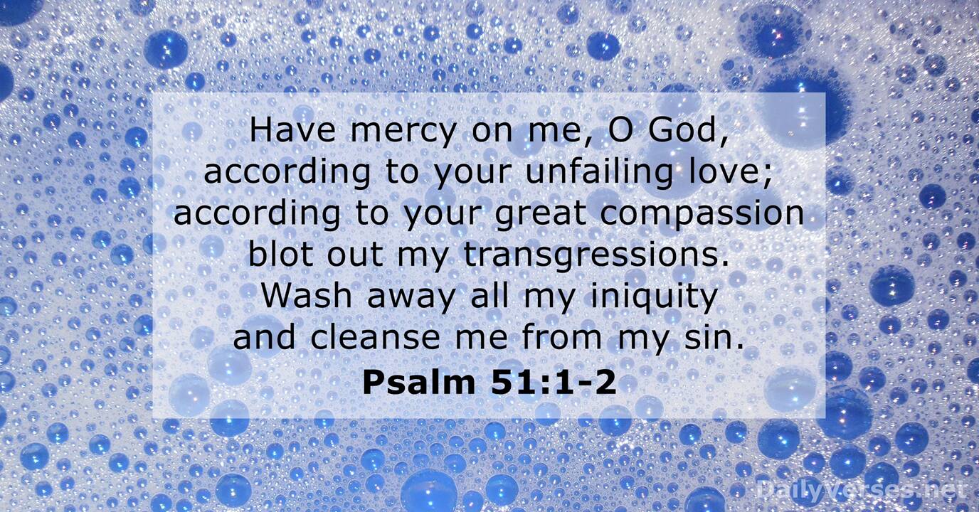 Psalm 51 In English