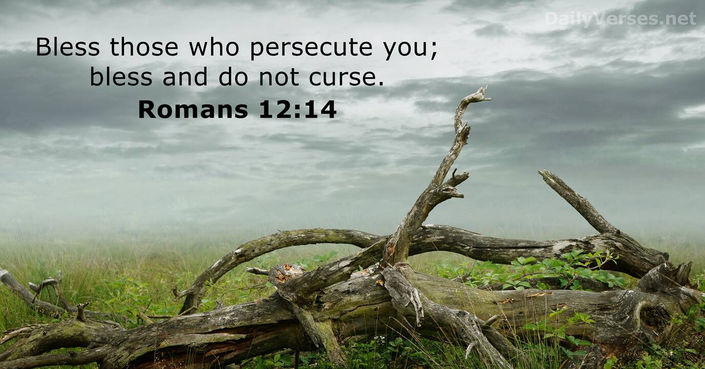 September 29 2017 Bible Verse Of The Day Romans 12 14 