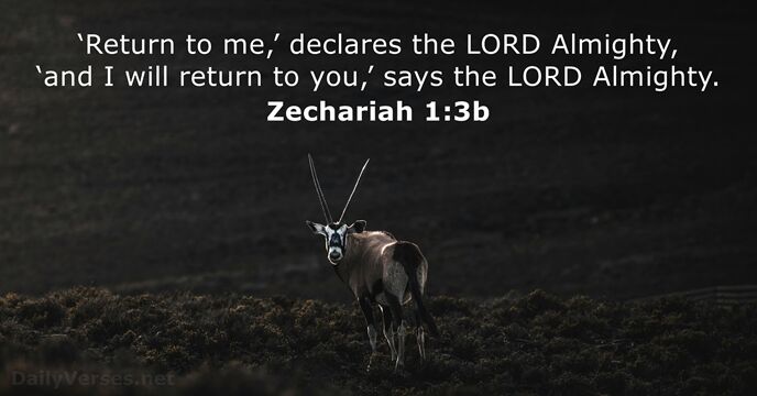 Zechariah 1:3b