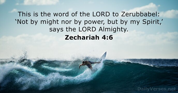 Zechariah 4:6