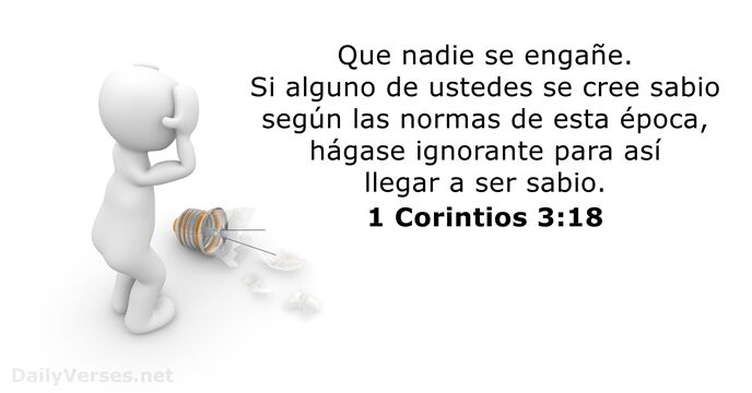 1-corintios 3:18