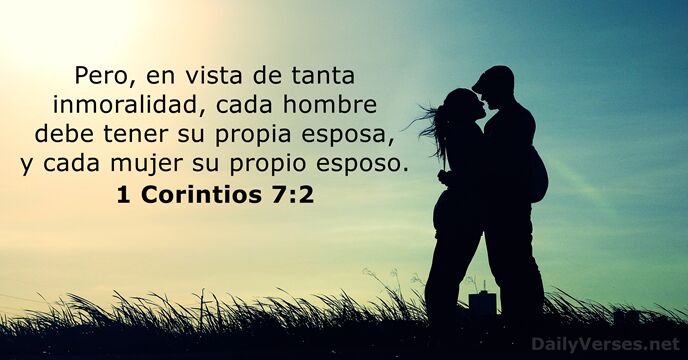 1 Corintios 7:2