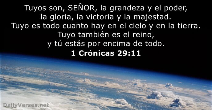 1-cronicas 29:11