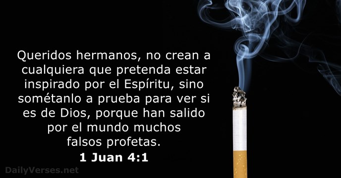 1-juan 4:1