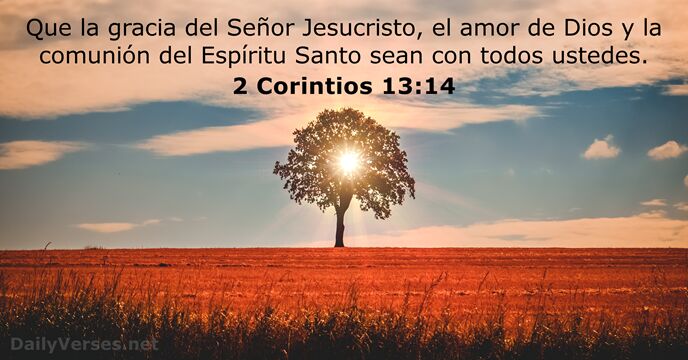 2 Corintios 13:14