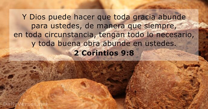 2 Corintios 9:8