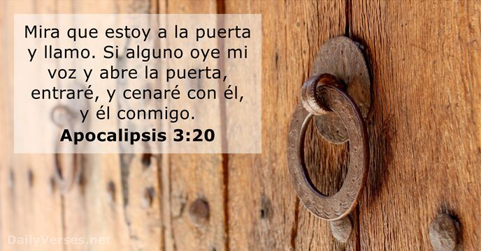 apocalipsis 3:20