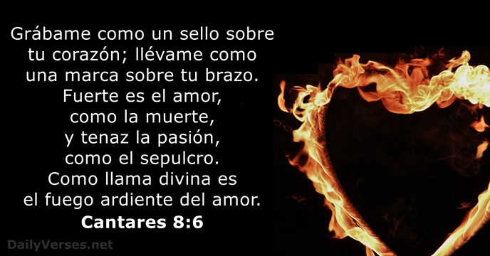 cantares 8:6