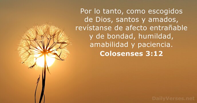 Colosenses 3:12