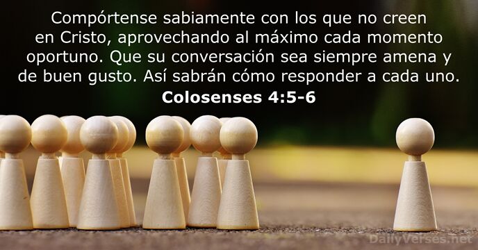colosenses 4:5-6