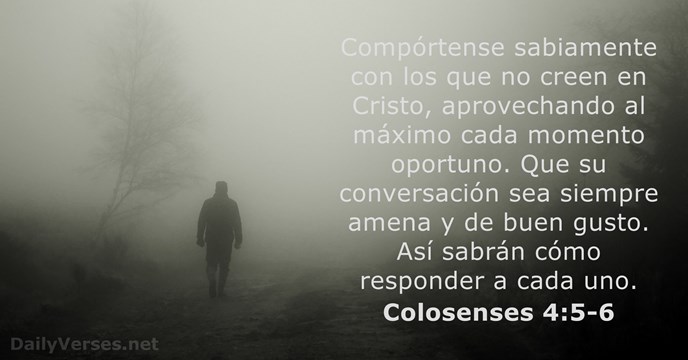 colosenses 4:5-6