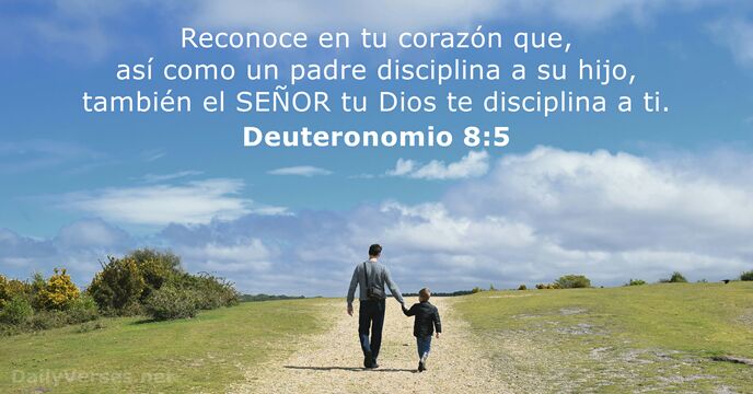 Deuteronomio 8:5