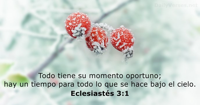 eclesiastes 3:1