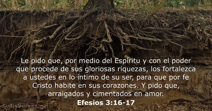 efesios 3:16-17