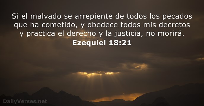 Ezequiel 18:21