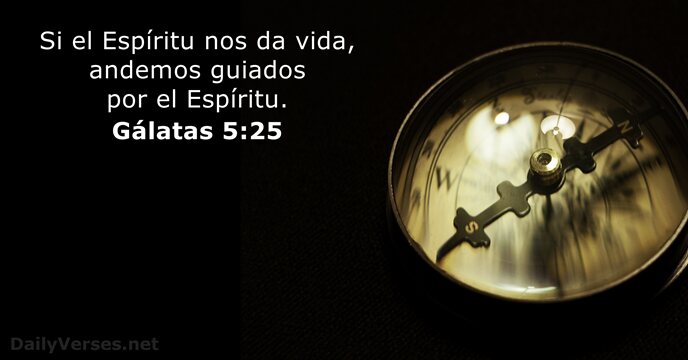 Gálatas 5:25