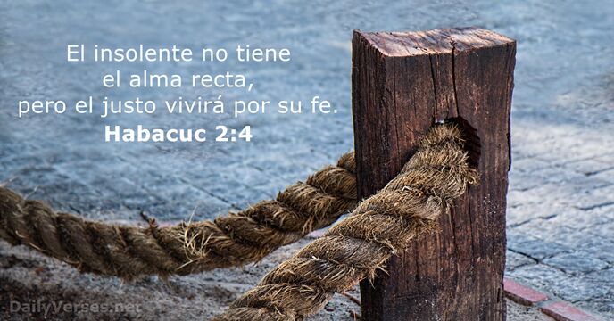 habacuc 2:4