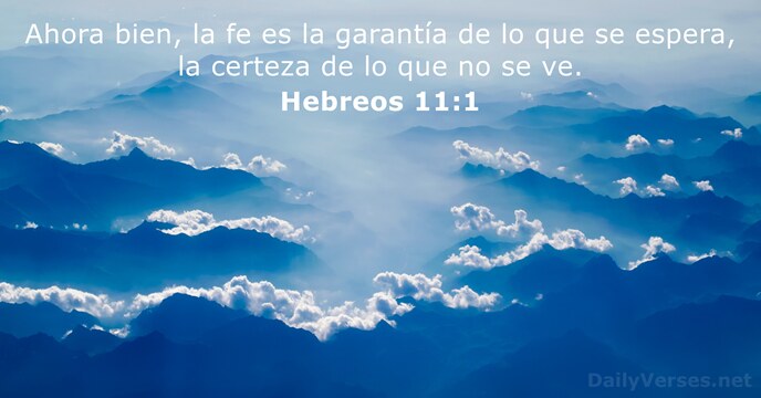 Hebreos 11:1