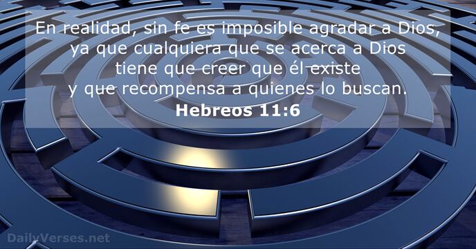 Hebreos 11:6