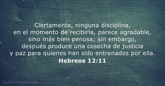 hebreos 12:11