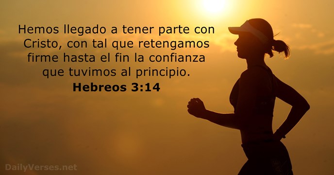 Hebreos 3:14