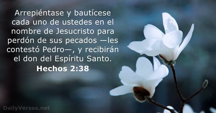 hechos 2:38