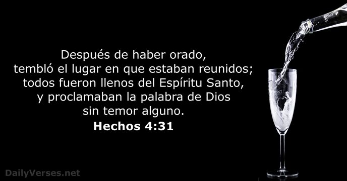 Hechos 4:31