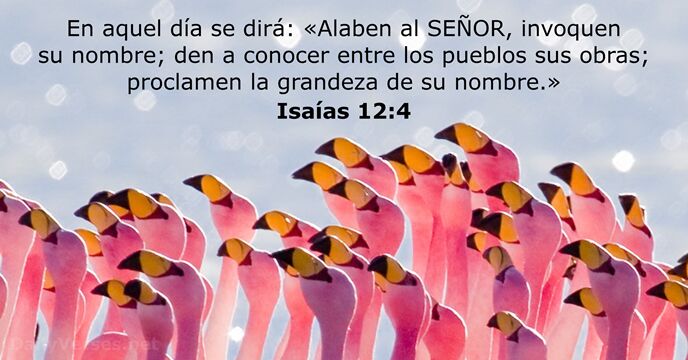 Isaías 12:4