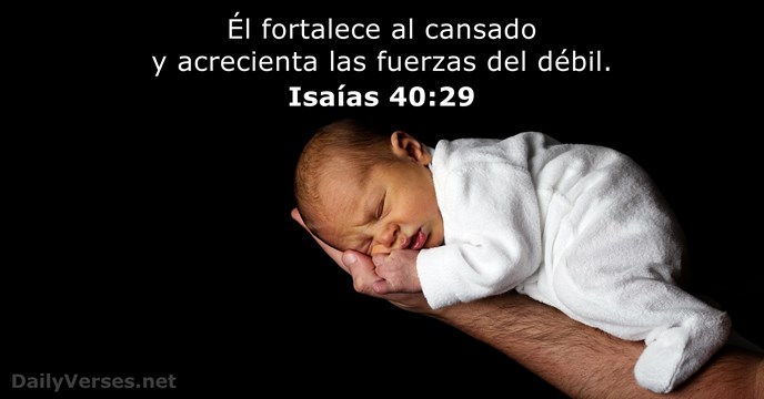 Isaías 40:29
