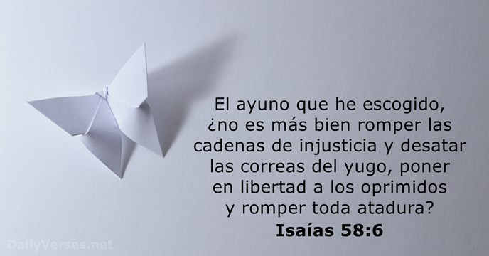 isaias 58:6