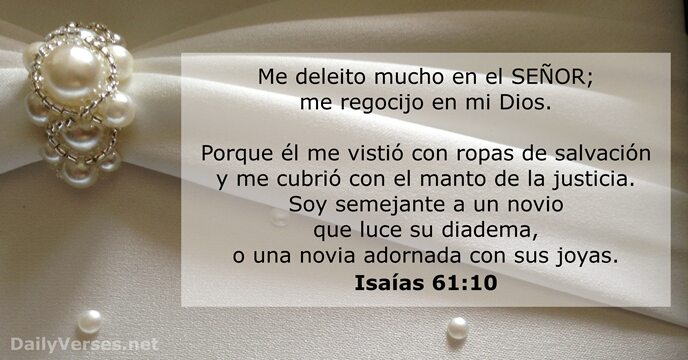 isaias 61:10