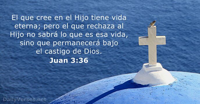 Juan 3:36