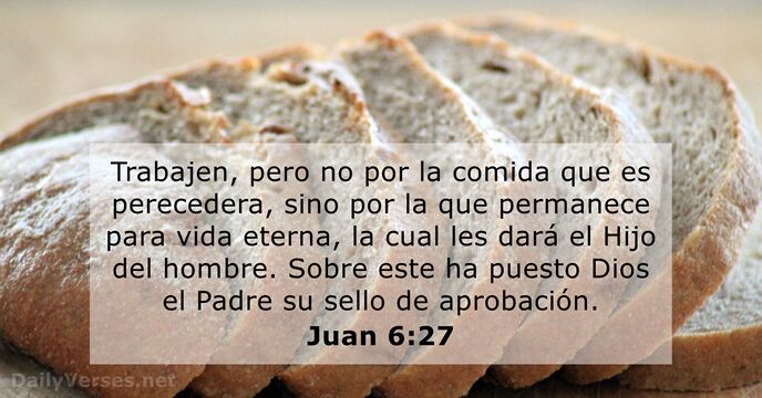 juan 6:27