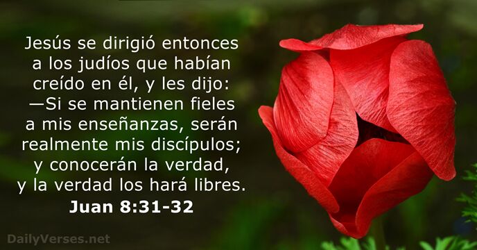 Juan 8:31-32