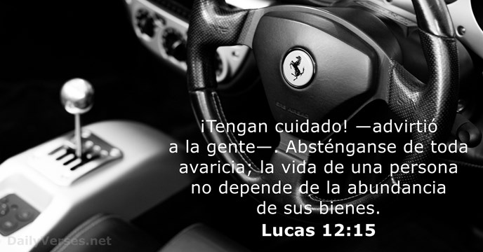 lucas 12:15