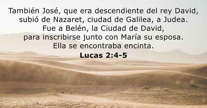 lucas 2:4-5