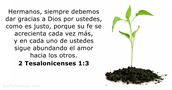 2 Tesalonicenses 1:3