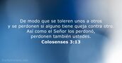 Colosenses 3:13