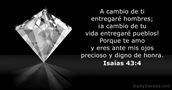 isaias 43:4