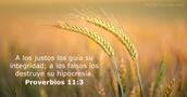 Proverbios 11:3