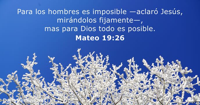 Mateo 19:26