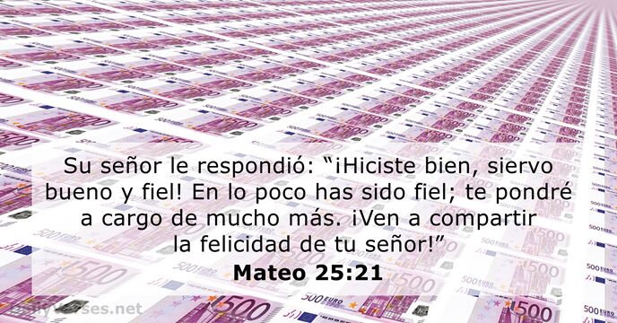 mateo 25:21