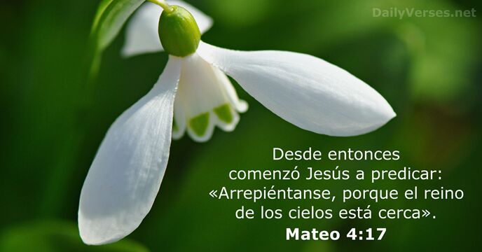 Mateo 4:17